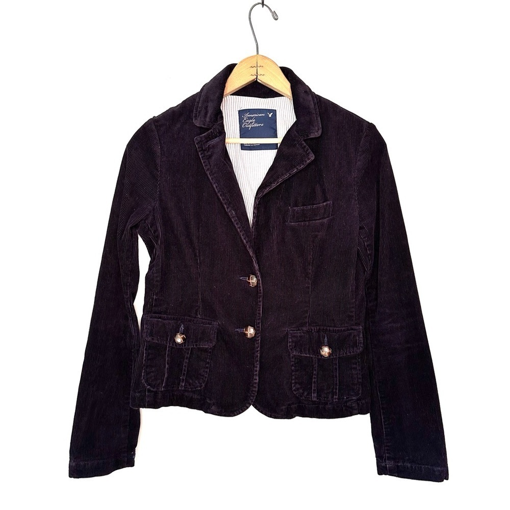 American Eagle | Y2K Corduroy Blazer Size Small